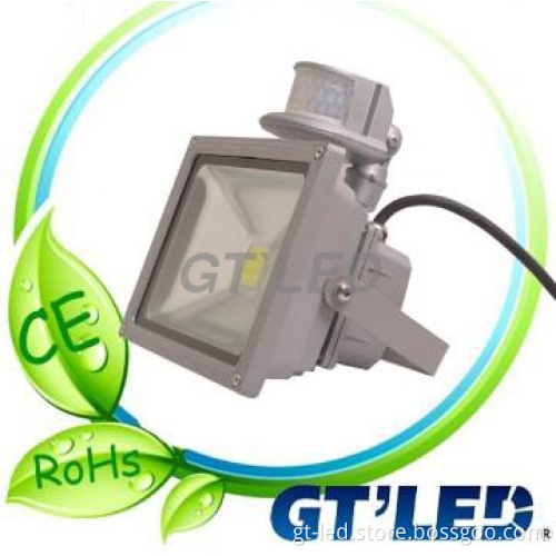 10w PIR floodlight with saa, ce, rohs. c-tick certificate